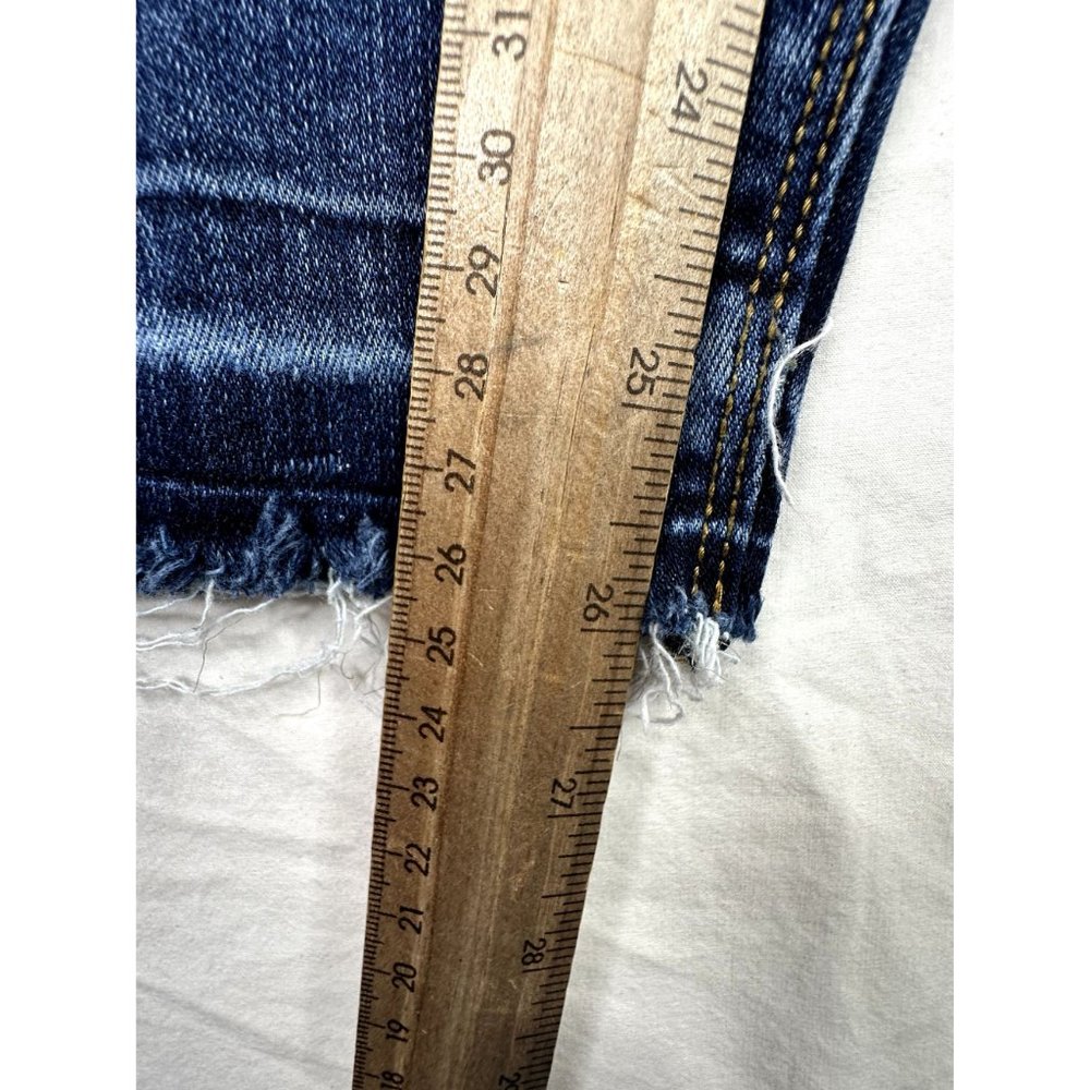 Spanx Distressed Ankle Skinny Jeggings size Large Blue - Picture 6 of 6